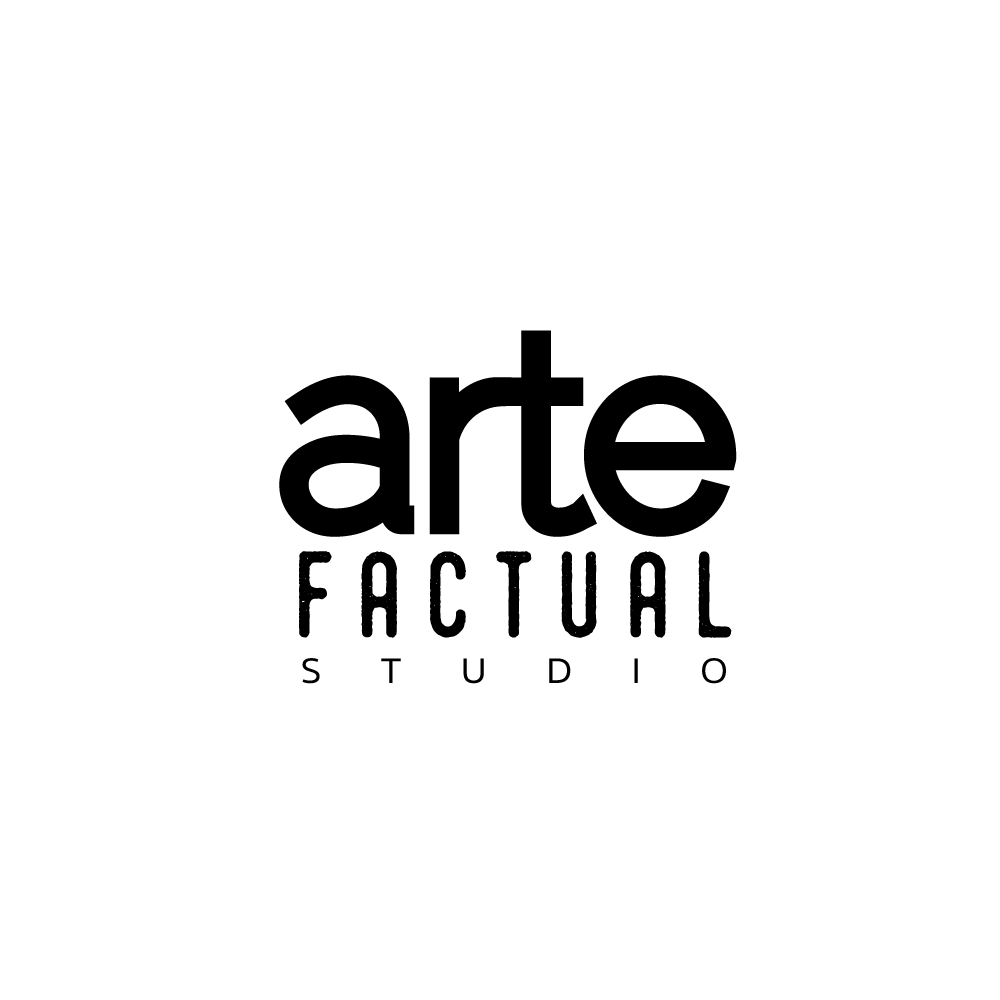 Arte Factual, art objects photo, logo by Y.P.